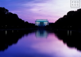 LINCOLN MEMORIAL DUSK PX