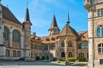 A view of the Swiss National Museum, Zurich Switzerland. Framed fine art prints of this photo are available in various sizes and styles. 