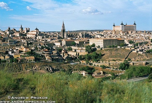 A view of the city of Toledo, Spain