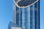 A high-definition view of Abu Dhabi's World Trade Center towers, by Foster + Partners Architects, United Arab Emirates
