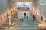 An interior view of the Acropolis Museum in Athens, Greece