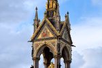 A color architectural photo of the Albert Memorial in London's Kensington Gardens. Limited edition prints of this photo are available up to 90 inches in height.