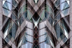Abstract Photography - An architectural abstraction photograph from the series Metropolis Abstracted, by photographer Andrew Prokos. Large-scale framed prints of this photo are available up to 80 inches in height