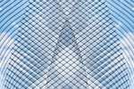 Abstract Photography - An architectural abstract photograph from the series Metropolis Abstracted, by photographer Andrew Prokos. Large-scale framed prints of this photo are available up to 80 inches in height
