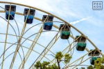 A detail from the Big Wheel ferris wheel, from the fine art architectural series "The Architecture of Amusement".