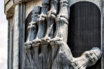 Dark Knight amusement park ride, from the fine art architectural photo series "The Architecture of Amusement"