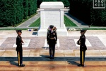 A photo of the changing of the guard at the Tomb of the Unknown Soldier, Arlington National Cemetery, Virginia. Fine art prints of this photo are available framed in various sizes, please inquire. 