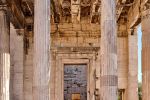 A color fine art photograph of the naos from the Erechtheion at the Acropolis of Athens, Greece