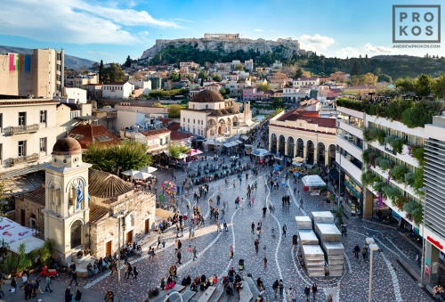 Night&Day AcropolisfromMonastiraki