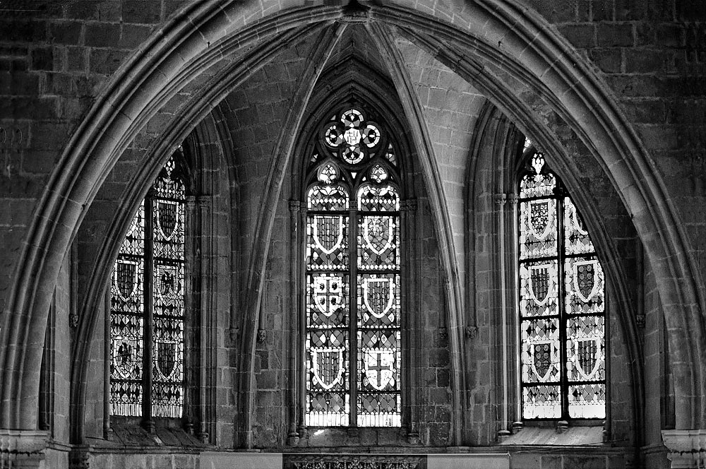 gothic cathedral interior window