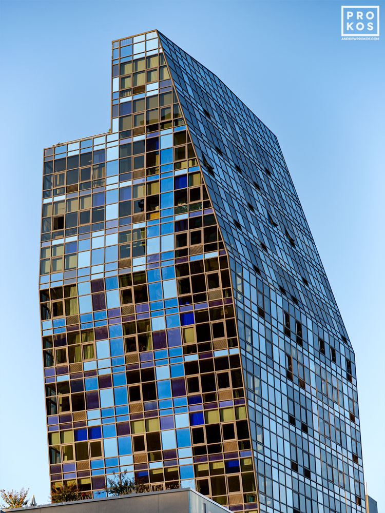 Blue Tower, Lower East Side - Architectural Photography - PROKOS