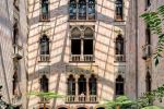 A view of the courtyard of the Isabella Gardner Museum in Boston, Massachusetts by photographer Andrew Prokos