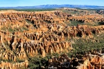 A panoramic landscape photo of Bryce Canyon, Utah as seen from Bryce Point.