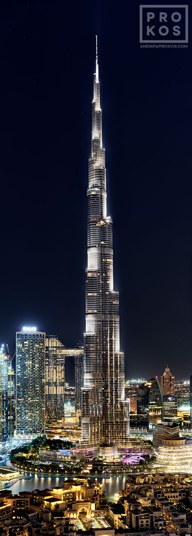 Burj Khalifa View At Night