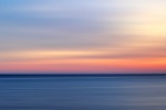 A large-format panoramic seascape photo of Cape Cod Bay, Massachussetts