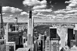 A black and white panoramic view of Central Park and the supertall skyscrapers of Midtown Manhattan as seen from Rockefeller Center, New York City, captured by photographer Andrew Prokos. Large-format prints of this photo are available up to 200 inches in width and framed in various styles. Panoramic Skyline of Central Park from Rockefeller Center - B&W Photo - A black and white panoramic view of Central Park and the supertall skyscrapers of Midtown Manhattan as seen from Rockefeller Center, New York City, captured by photographer Andrew Prokos. Large-format prints of this photo are available up to 200 inches in width and framed in various styles.