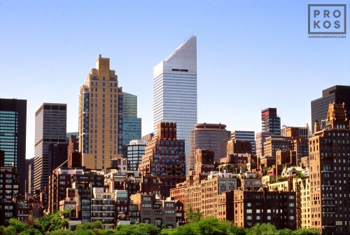 A view of East Midtown Manhattan and the Citicorp Tower, New York City