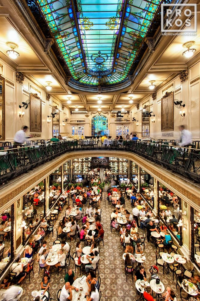 Confeitaria Colombo Interior I, Rio de Janeiro - Framed Art Photo - PROKOS