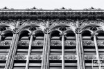 FacadeoftheBayard CondictBuildinginNewYorkCityinblackandwhite