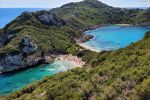 A view of Porto Timoni, Corfu, Greece
