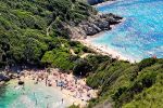 A view of Porto Timoni, Corfu, Greece