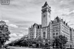 A view of the Old Post Office from Pennsylvania Avenue, Washington DC
