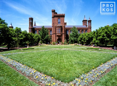 A view of Smithsonian Museum Castle, Washington DC