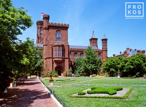 View of the Smithsonian Museum, Washington DC