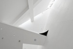 An interior view of the Denver Art Museum, Colorado by architect Daniel Libeskind. Framed fine art prints of this photo are available in various styles. 