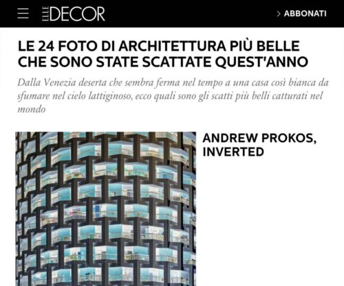 Elle Decor Italia - LE 24 FOTO DI ARCHITETTURA PIÙ BELLE CHE SONO STATE SCATTATE QUEST'ANNO