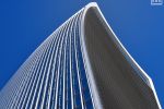 An upward-looking daytime view of the Fenchurch Building in the City of London, United Kingdom by architect Rafael Viñoly.