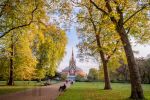 A long-exposure landscape photograph of Kensington Gardens and the Albert Memorial in London, UK. Limited edition fine art prints of this photo are available up to 80" wide and framed in various wood, metal and acrylic styles. 
