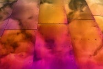 A fine art architectural photograph from the series "Gehry's Children" by photographer Andrew Prokos