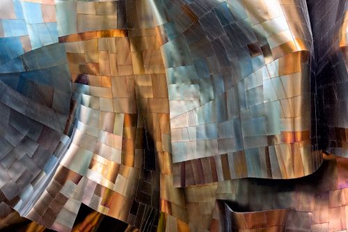An architectural fine art photo from Andrew's award-winning series Gehry's Children.