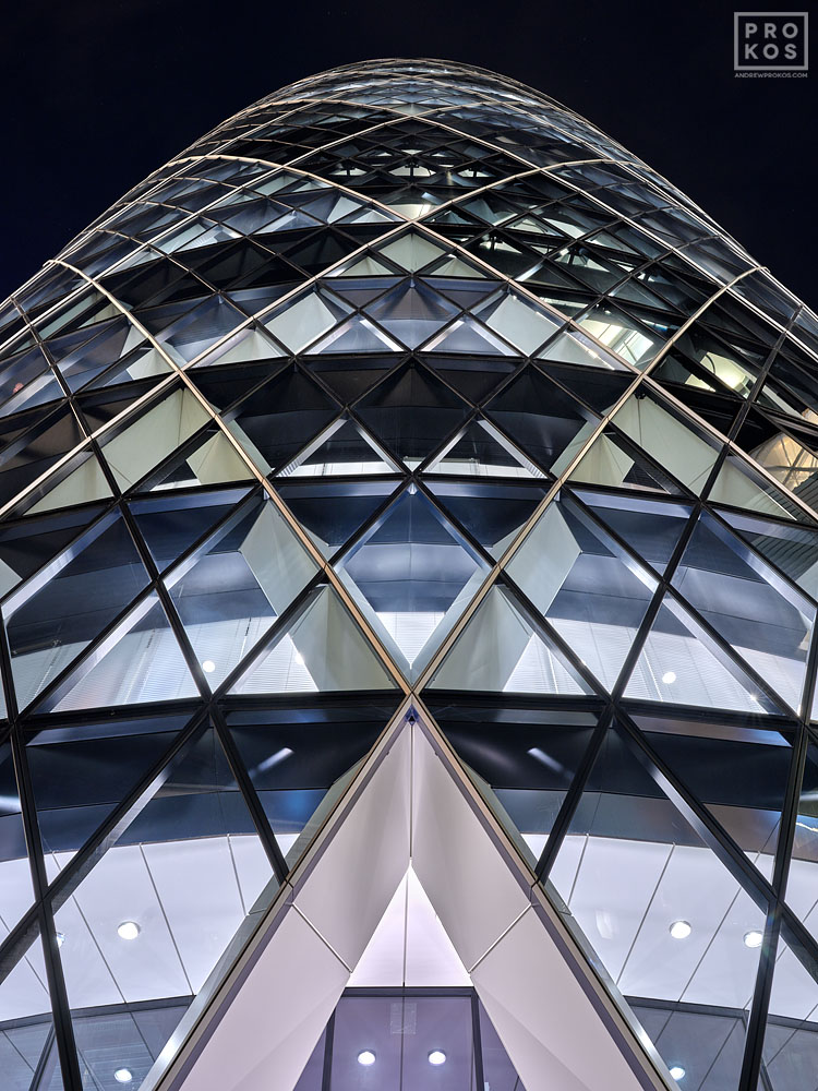 The Gherkin London At Night the-gherkin-london-at-night