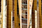 Reflections on a Dubai architectural facade from Andrew's series Inverted UAE. Framed limited edition prints of this photo are available up to 80 inches in height.