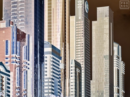Inverted - Sheikh Zayed Road Facades, Dubai