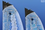 Inverted - Geometric Towers, Dubai