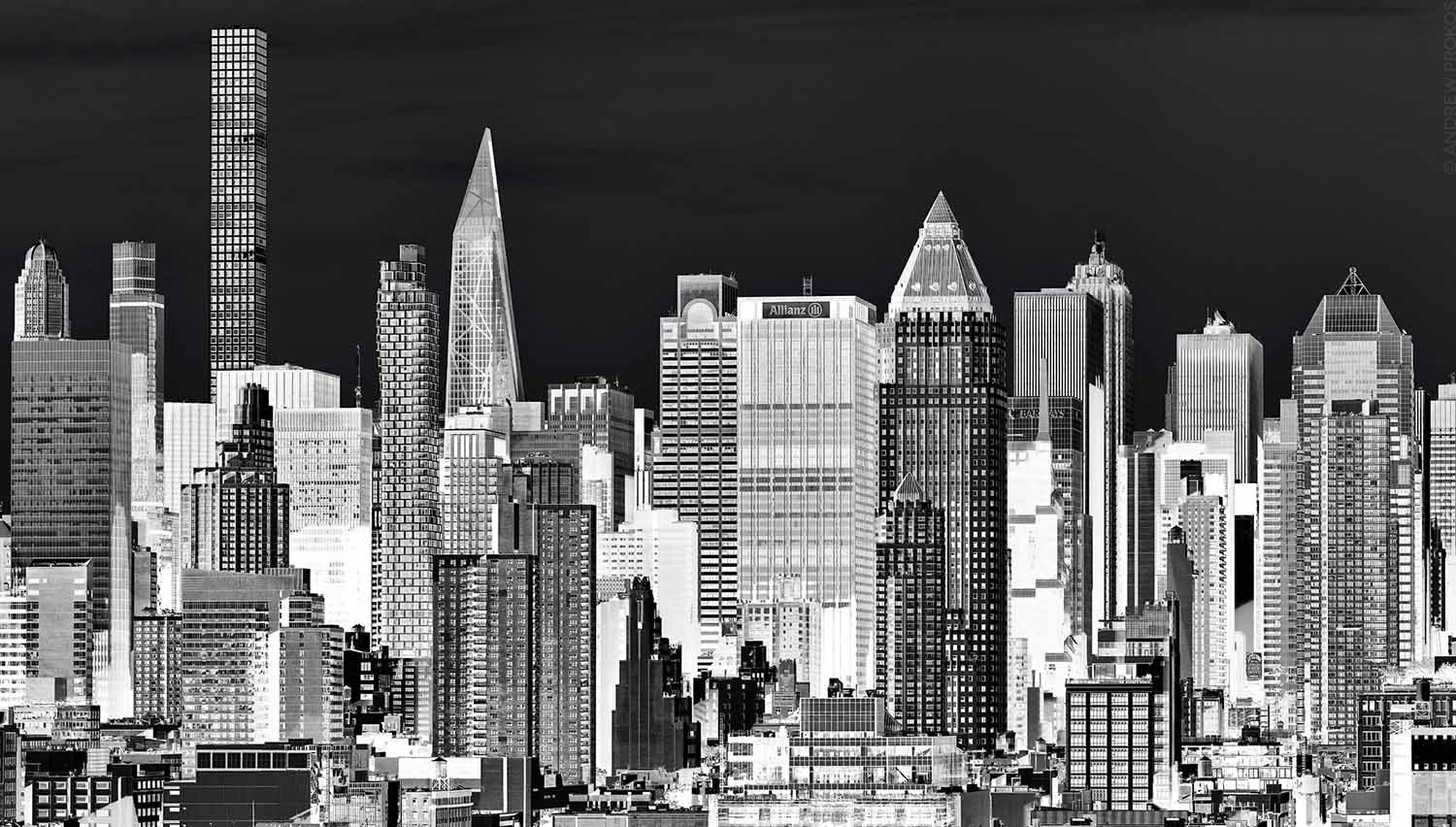 Inverted - Negative-Image B&W Photo Series by Andrew Prokos