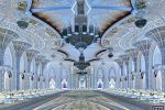 The ornate interior of the Qasr al Watan in Abu Dhabi. From the conceptual fine art photography series Inverted by photographer Andrew Prokos