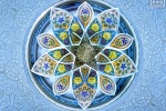 A chandelier from the interior of Sheikh Zayed Grand Mosque in Abu Dhabi from Andrew's conceptual photography series Inverted
