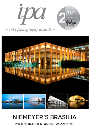 Photographer Andrew Prokos wins silver at the International Photography Awards for his series "Niemeyer's Brasilia"