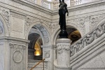 An architectural fine art photo of the interior of the Great Hall in the Thomas Jefferson Building, Library of Congress