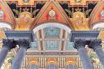 A color fine art photograph of the interior of the Library of Congress Jefferson Building in Washington DC