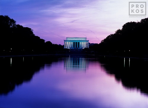 LINCOLN MEMORIAL DUSK PX