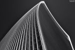 An upward-looking view of the modern Fenchurch Building in the City of London, United Kingdom. Limited edition black and white prints of this photo are available up to 72 inches in height.