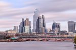 A four minute long-exposure view of London, St. Paul's Cathedral and Blackfriar's Bridge.