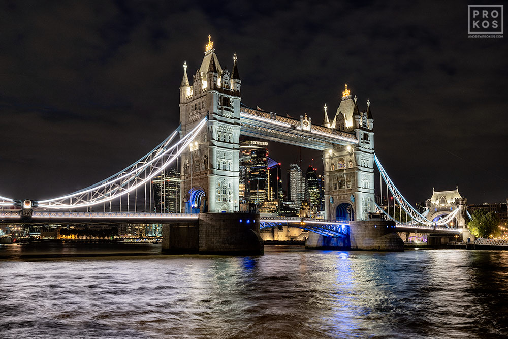 Tower Bridge And Thames River At Night Night Photography PROKOS