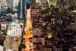 An ultra high-definition vertical cityscape of Manhattan, NYC from Andrew's award-winning Night & Day series. Large-scale limited edition fine art prints of this photo are available in sizes up to 120" in height.