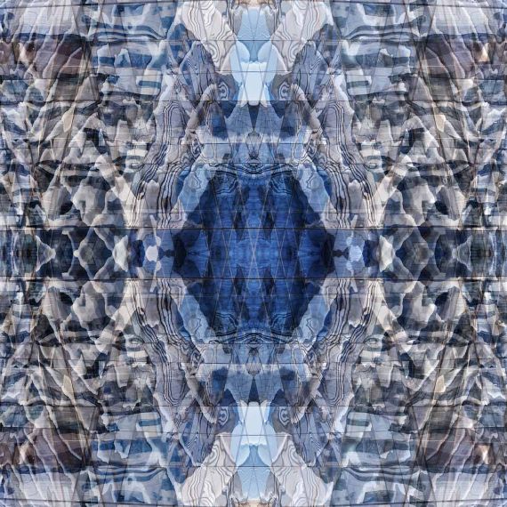 An architectural abstract photograph from the series Metropolis Abstracted, by photographer Andrew Prokos. Large-scale framed prints of this photo are available up to 80 inches in width